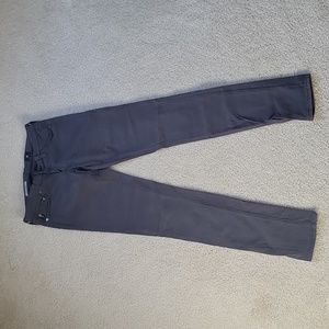 Grey AG Sateen Pants